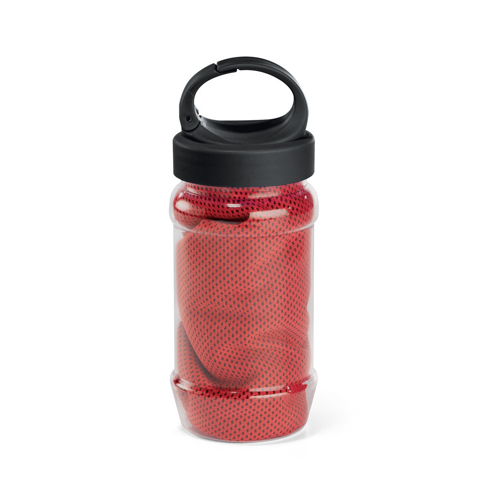 Artx Plus. Set With A Pp And Pet Bottle And A Polyamide And Polyester Sports Towel