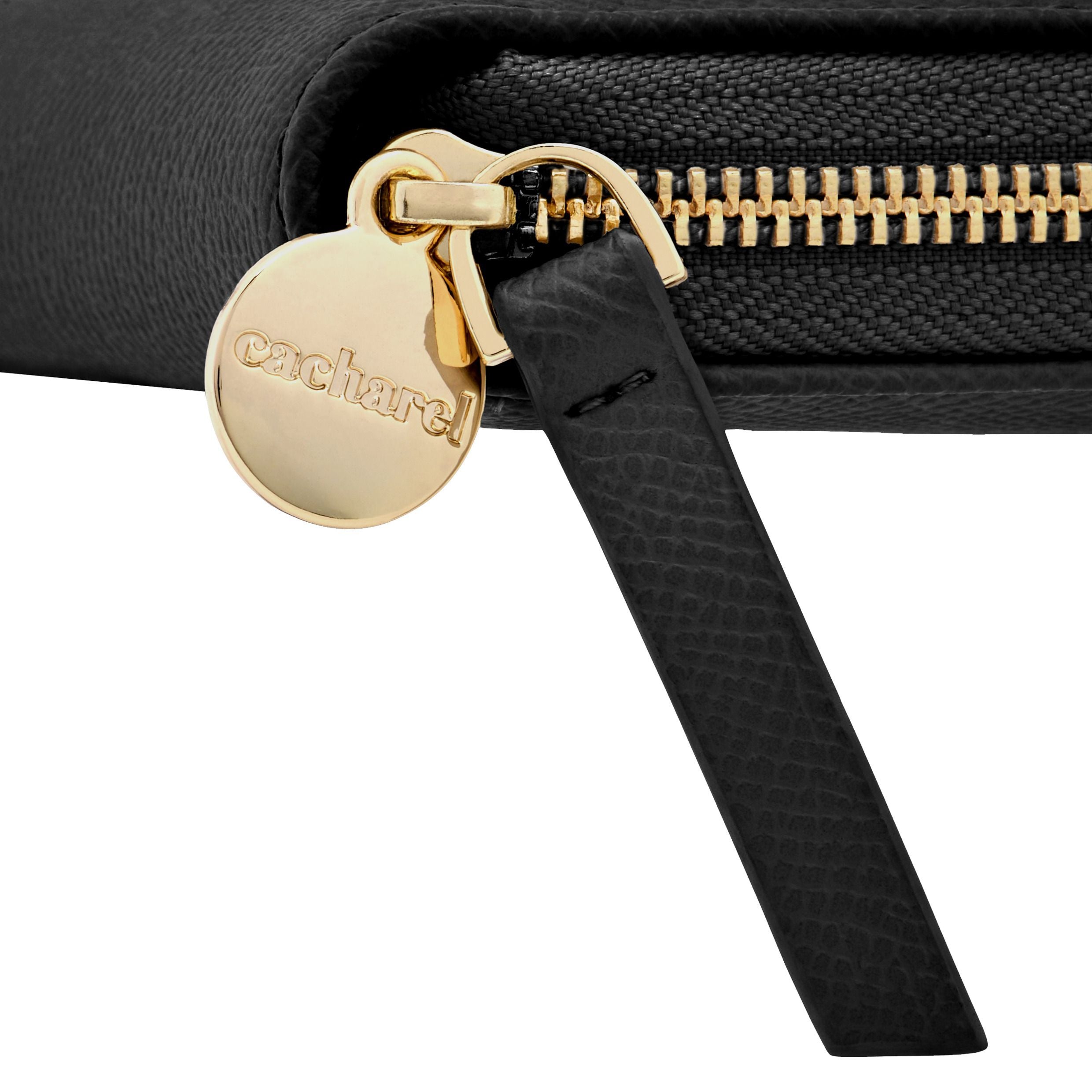 Zipped Wallet Séraphine Black