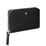 Zipped Wallet Séraphine Black