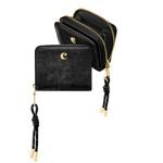 Card Wallet With Flap Philomène Black
