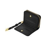 Card Wallet With Flap Philomène Black