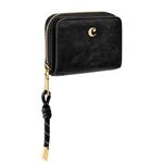 Card Wallet With Flap Philomène Black