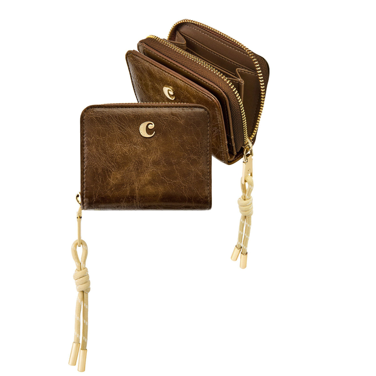 Card Wallet With Flap Philomène Black