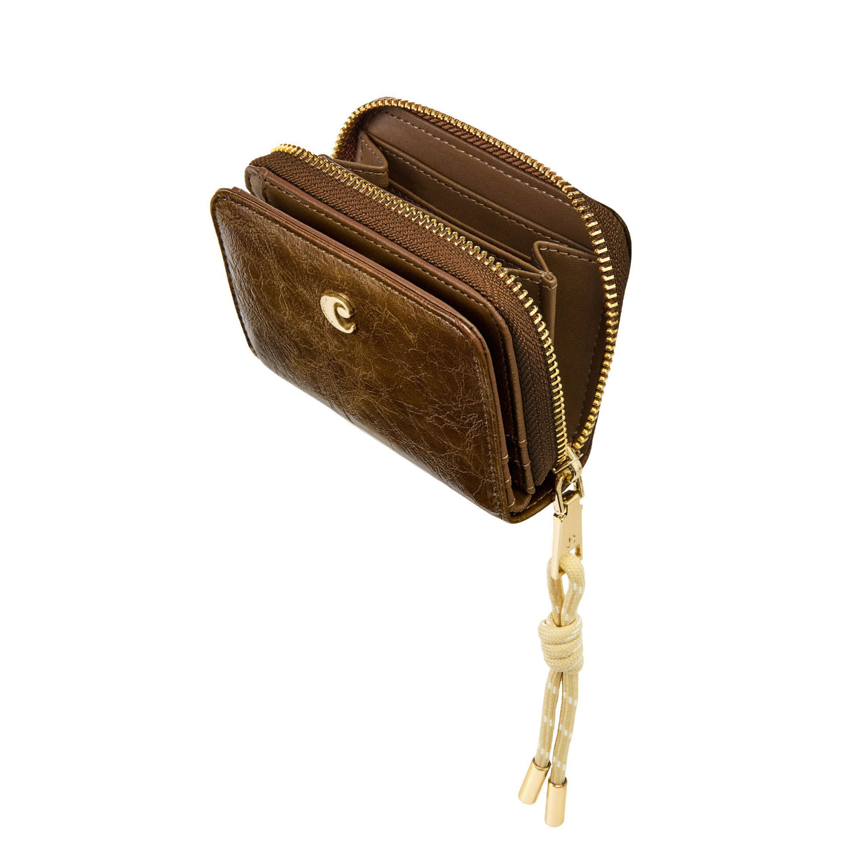 Card Wallet With Flap Philomène Black