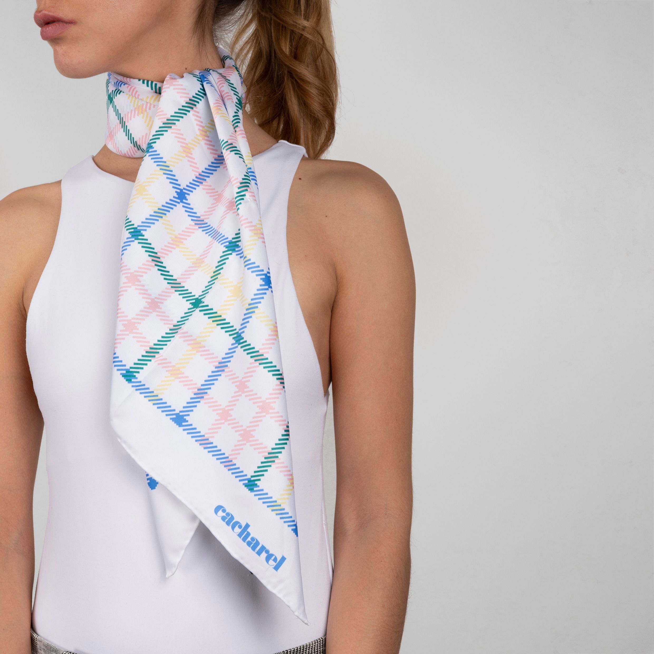 Scarf Harlow White
