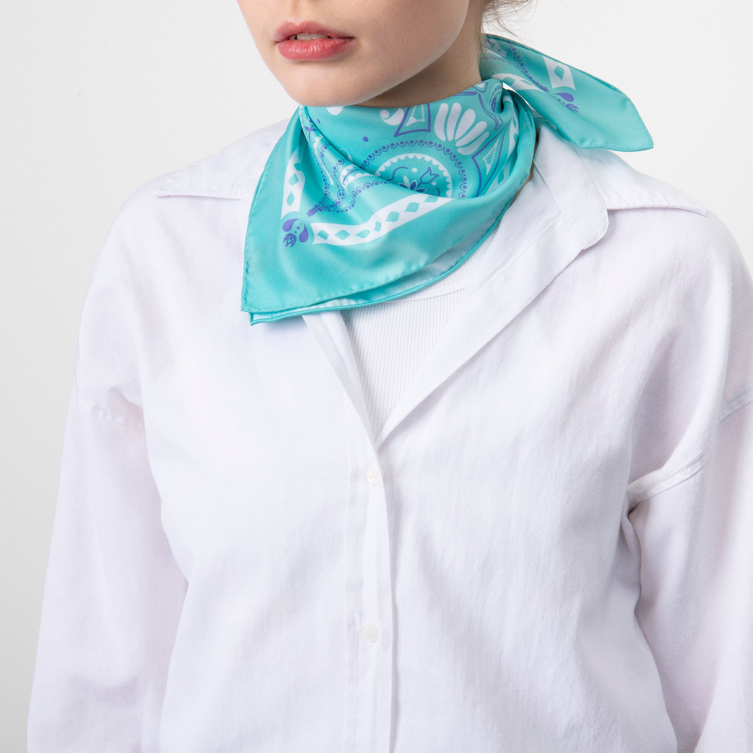 Scarf Alesia White