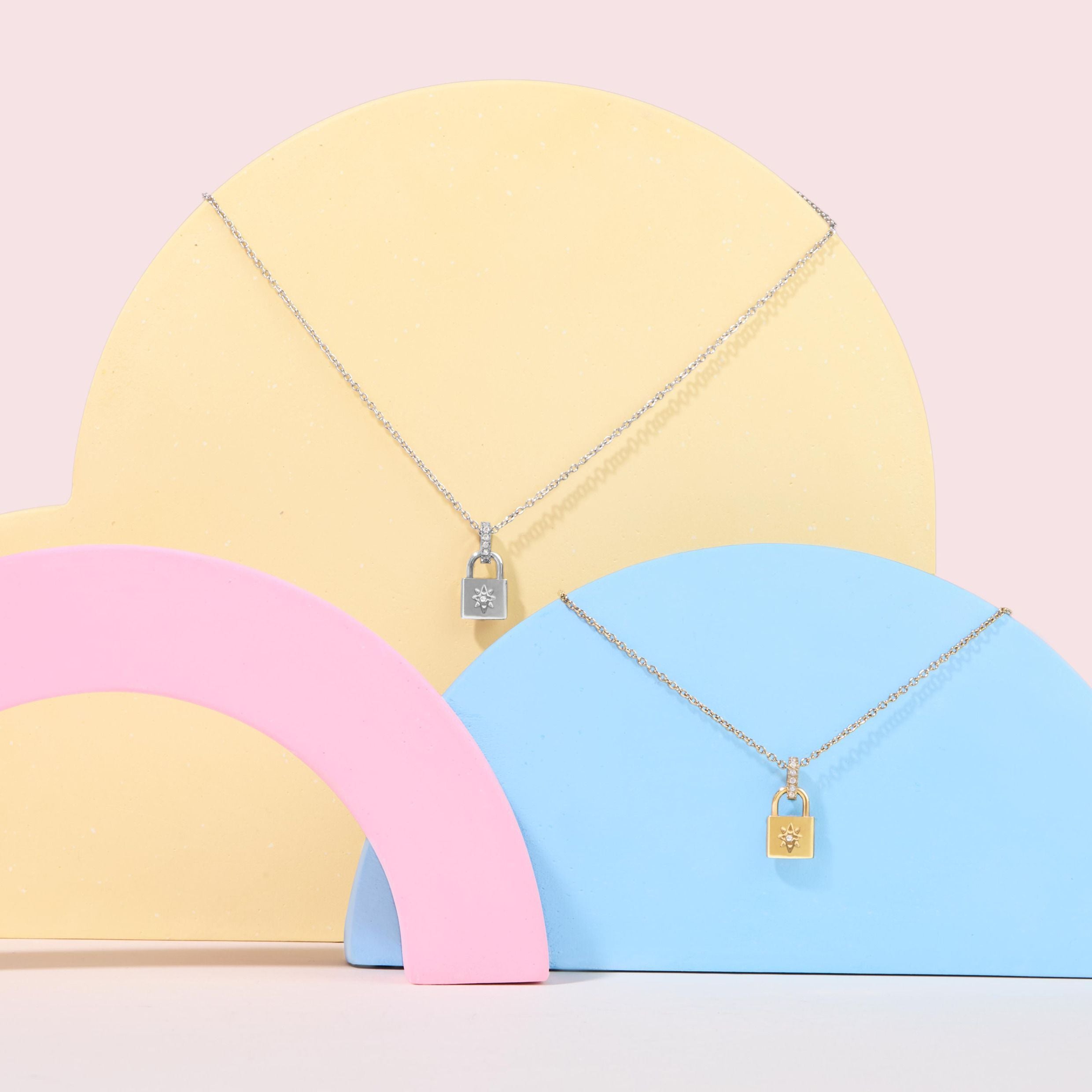 Necklace Violette Silver