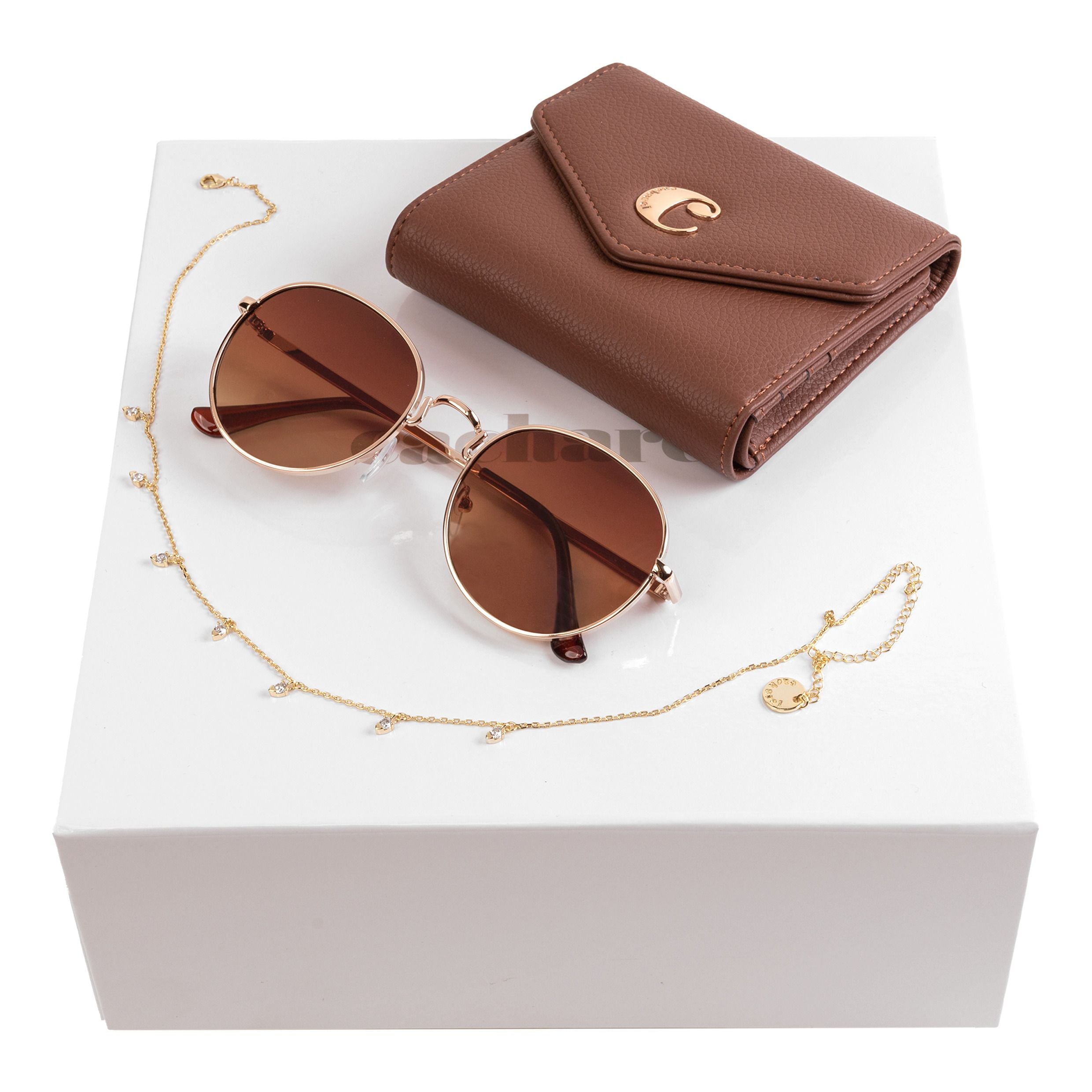 Set Cacharel (Lady Purse, Necklace & Sunglasses)