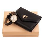 Set Cacharel Black (Lady Purse & Watch)