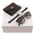 Set Cacharel Black (Lady Purse, Watch & Sunglasses)