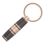 Key Ring Bold Stripe Black