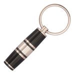 Key Ring Bold Stripe Black