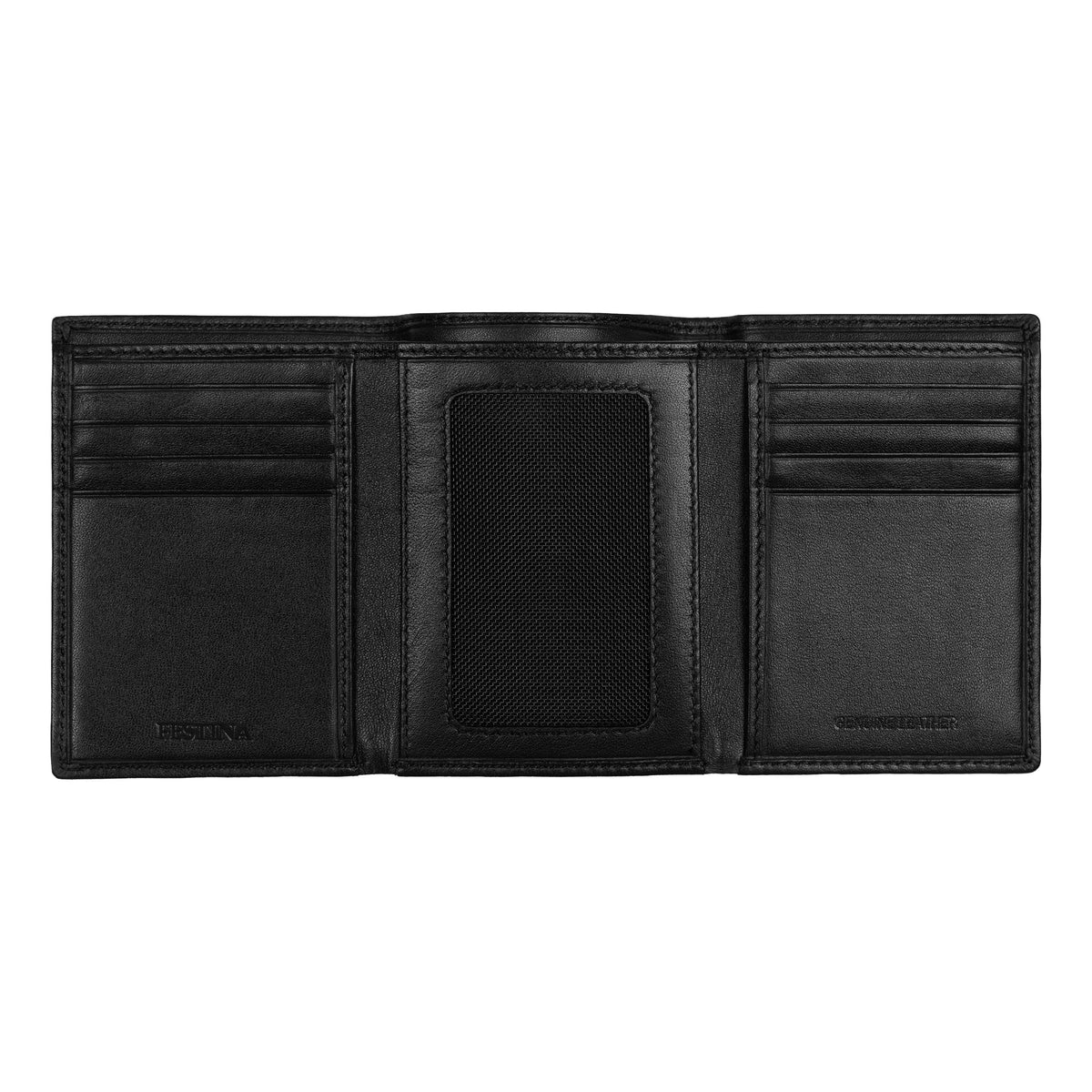Card Holder Trifold Classicals Black