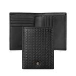 Folding Card Holder Interlace Black
