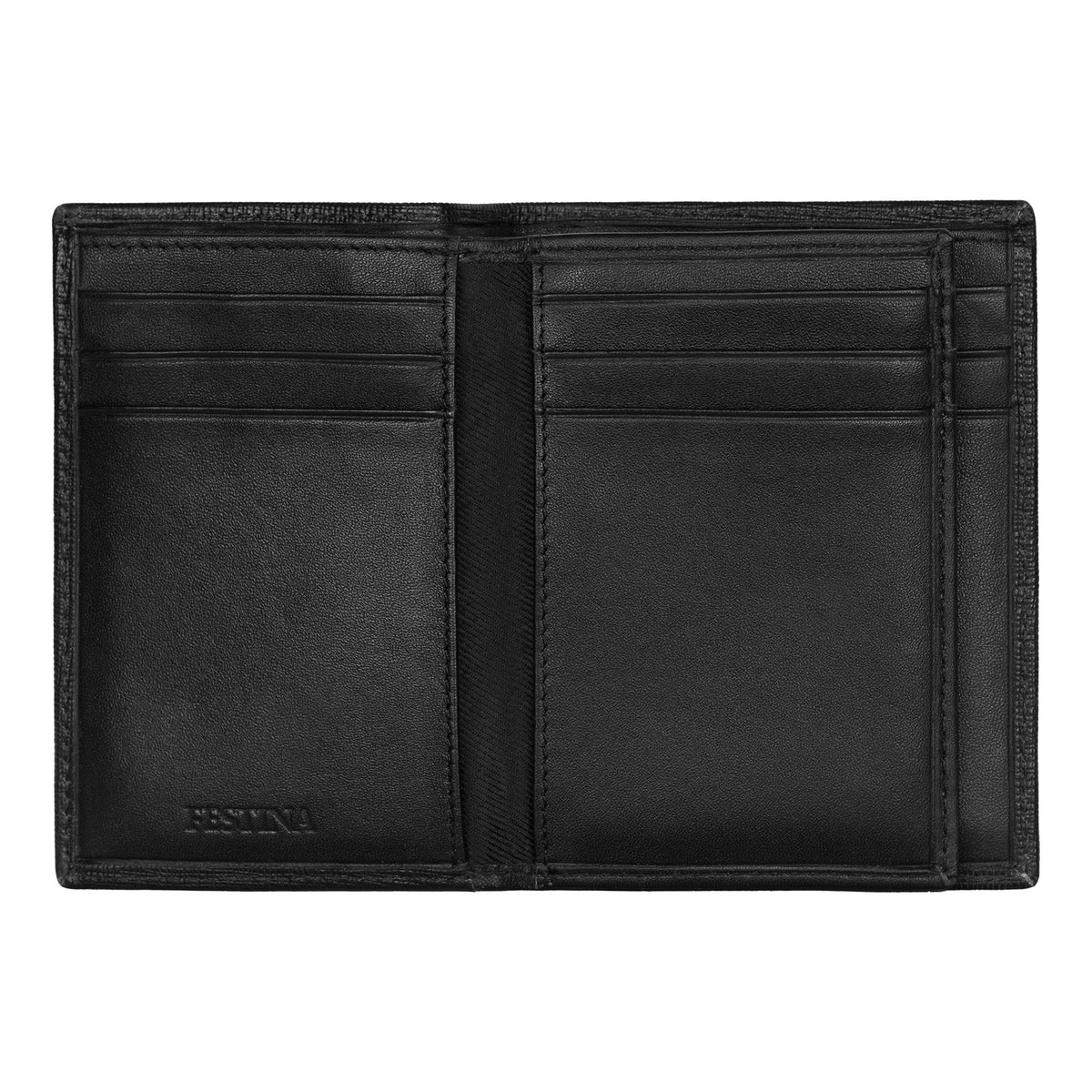 Card Holder With Flap Chronobike Black