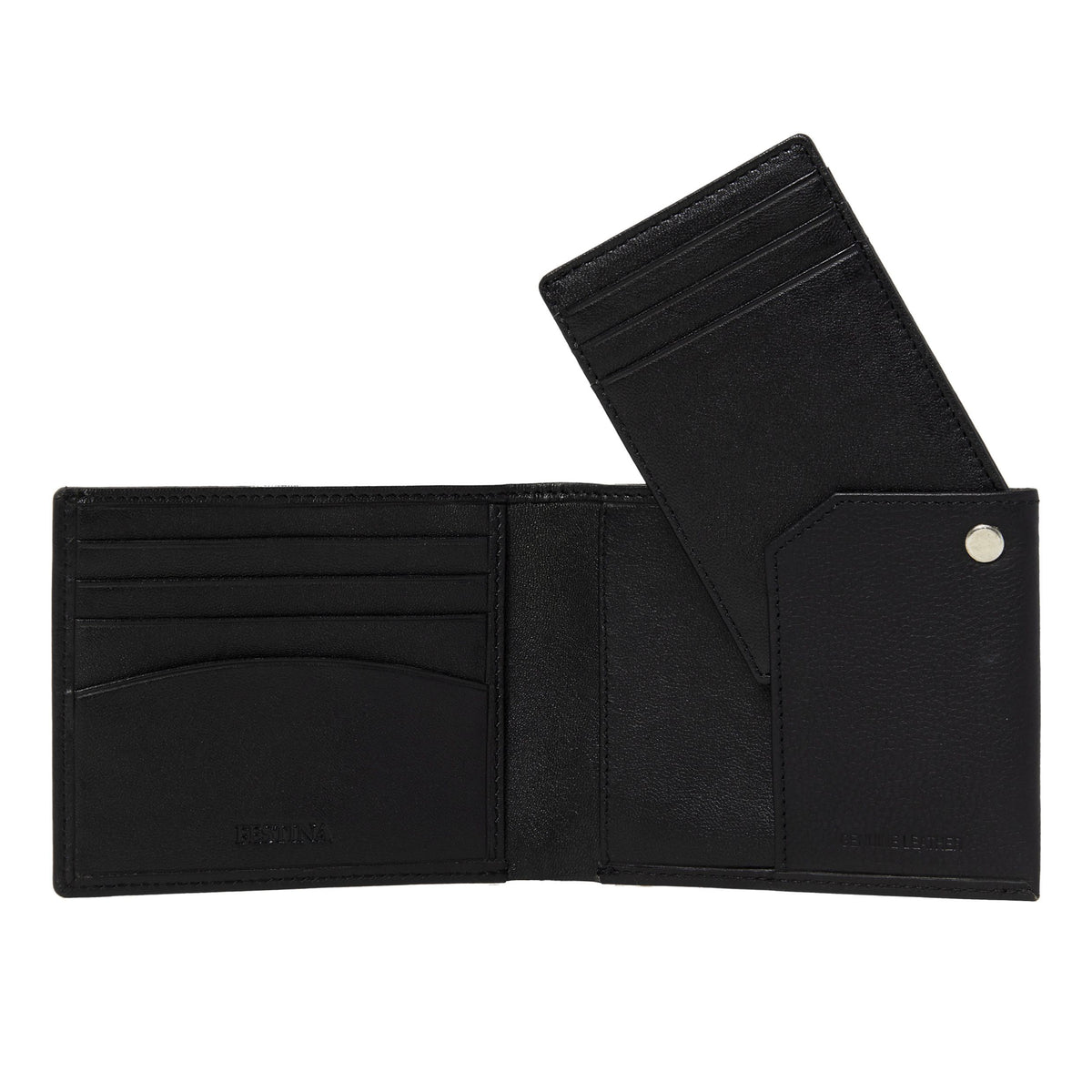 Wallet Button Black