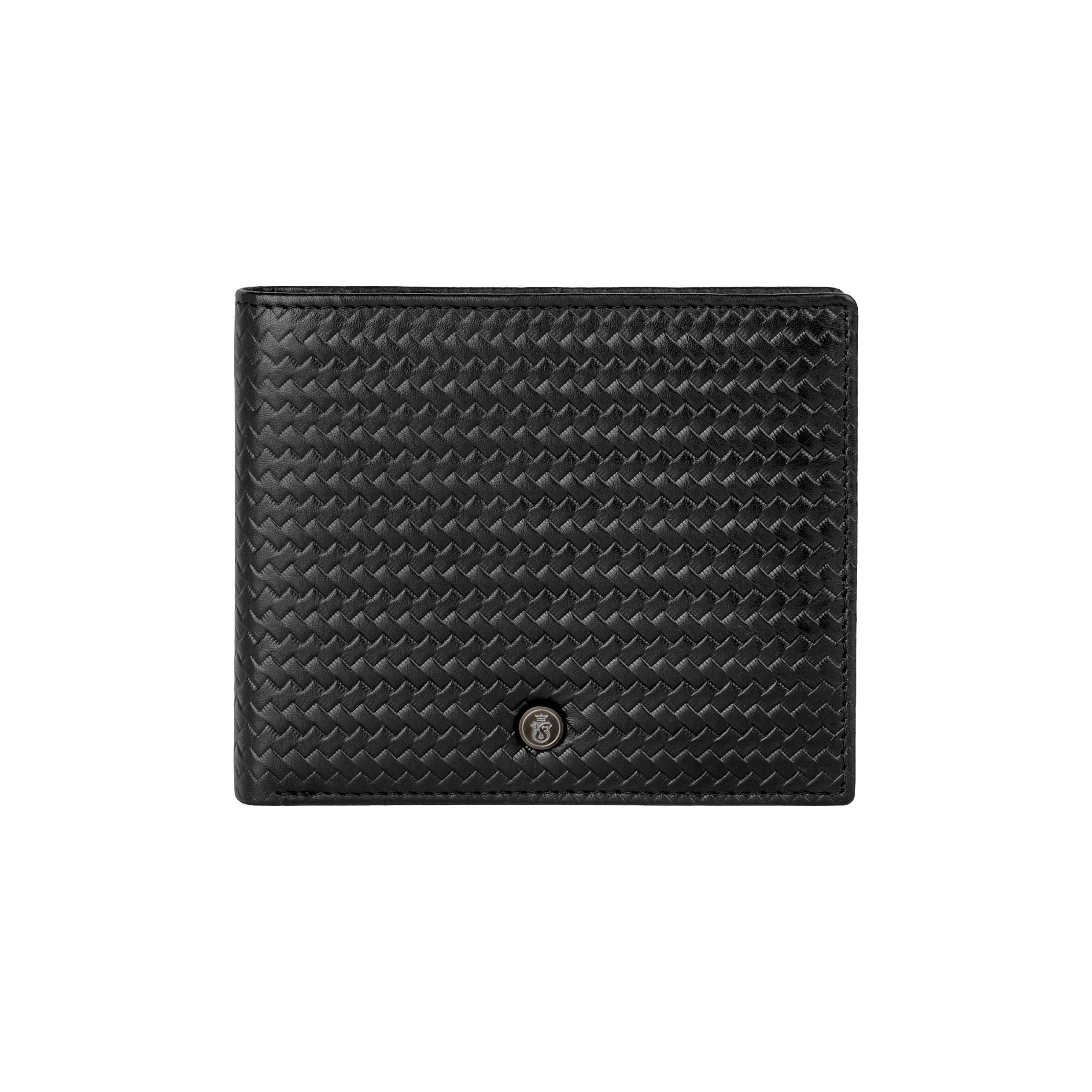 Card Wallet Interlace Black