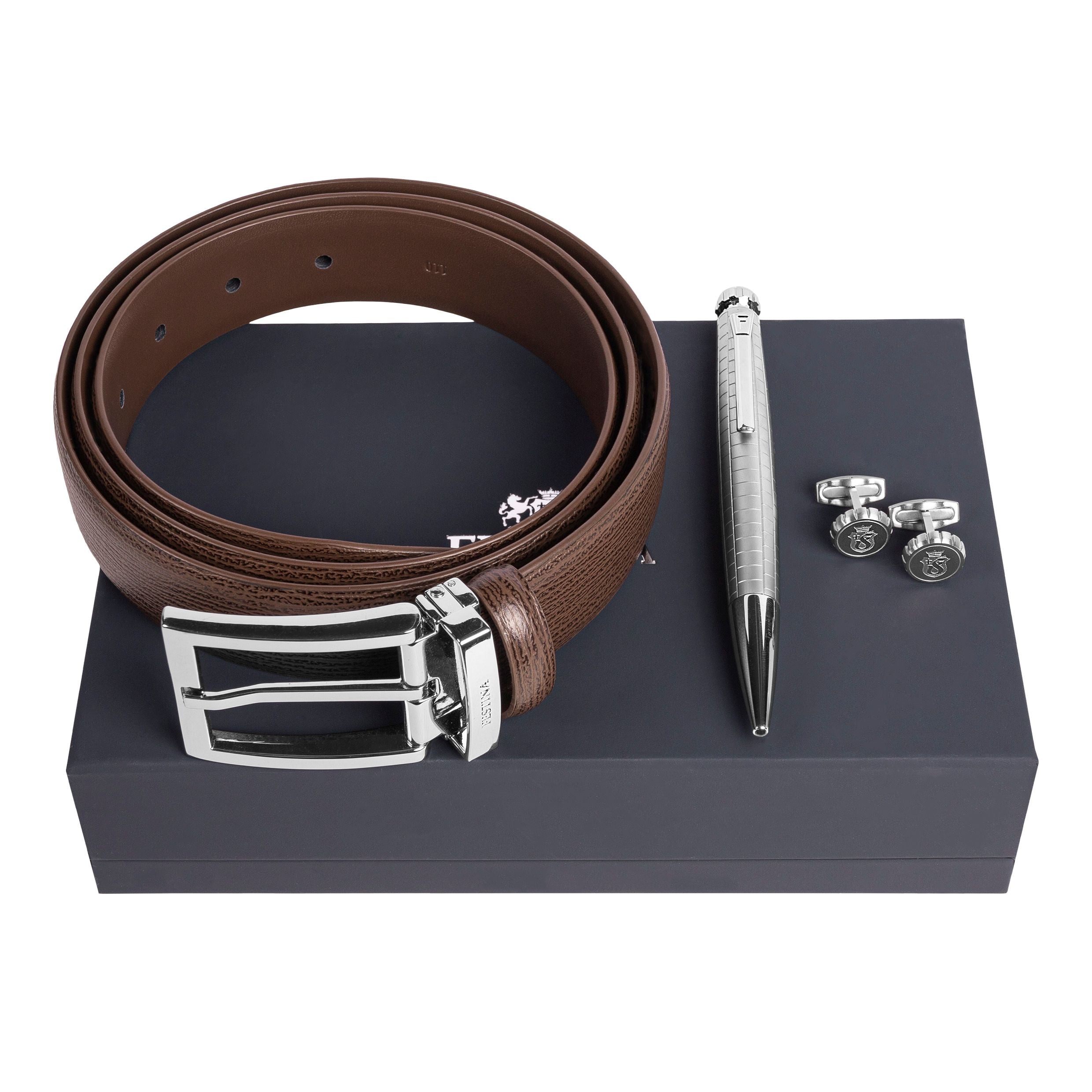 Set Festina (Ballpoint Pen, Cufflinks & Belt)