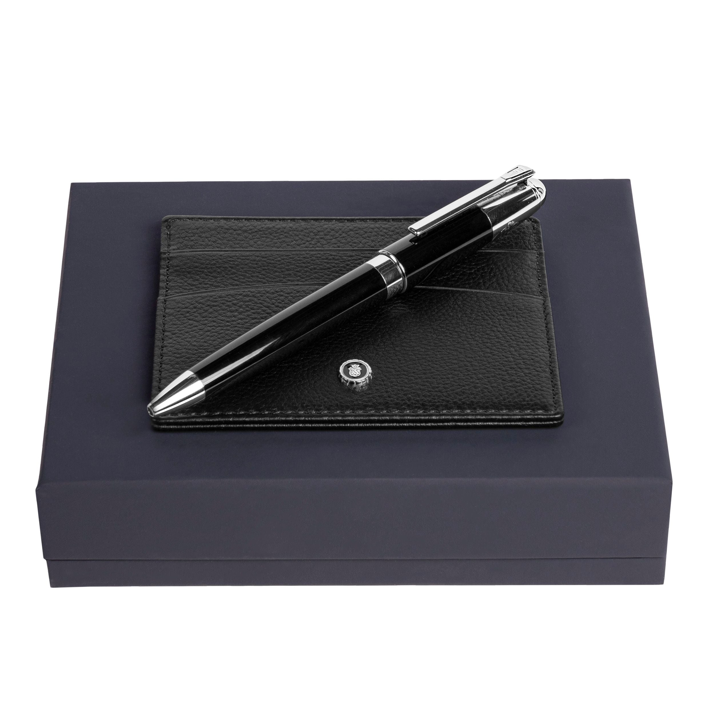 Set Festina Black (Ballpoint Pen & Card Holder)