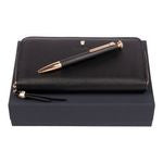 Set Mademoiselle Black (Ballpoint Pen & Travel Purse)