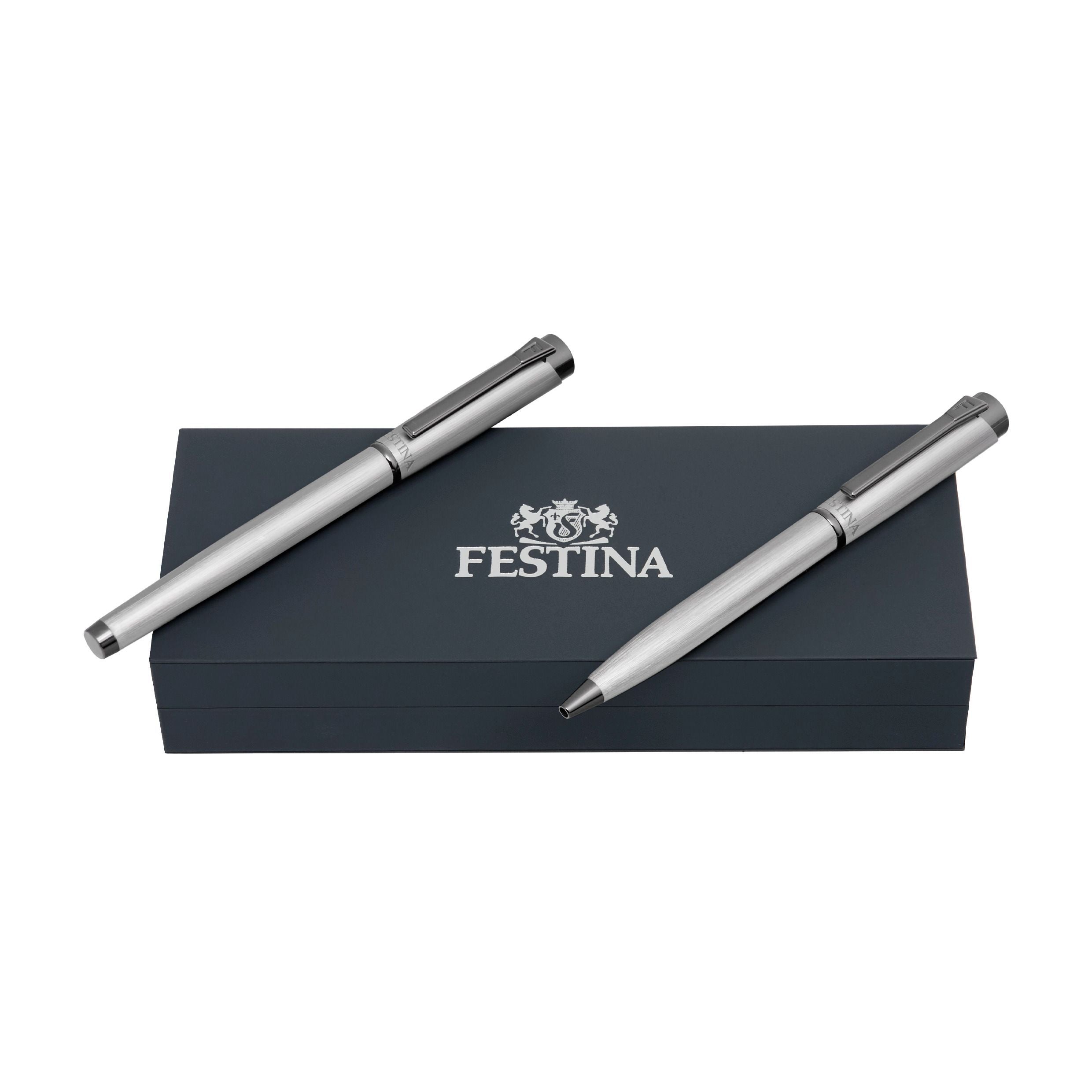 Set Originals Silver (Ballpoint Pen & Rollerball Pen)