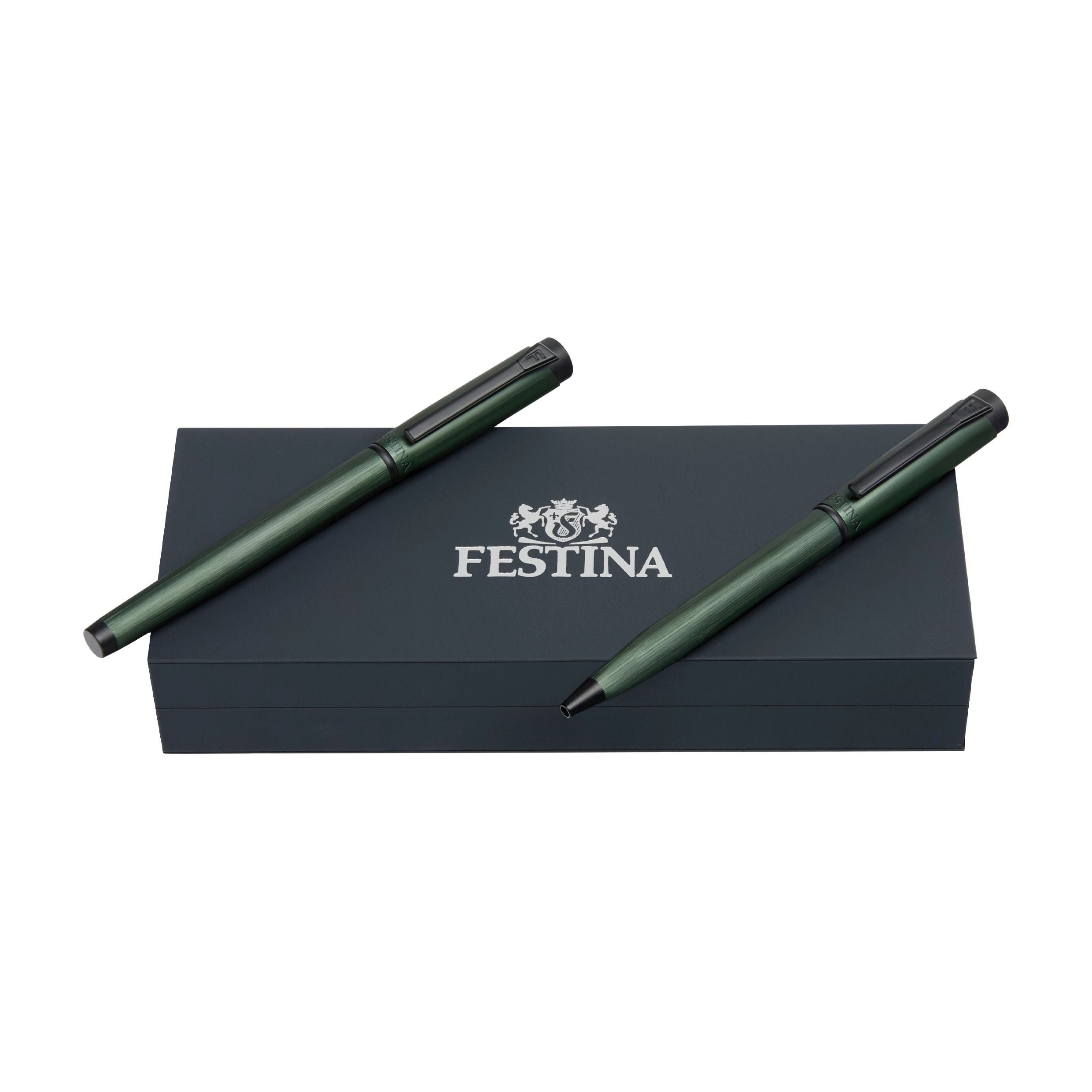 Set Originals Silver (Ballpoint Pen & Rollerball Pen)