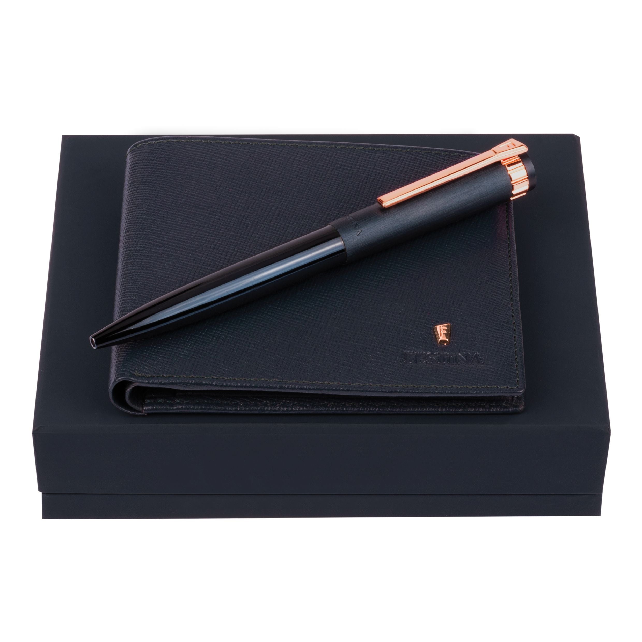Set Festina Navy (Ballpoint Pen & Wallet)