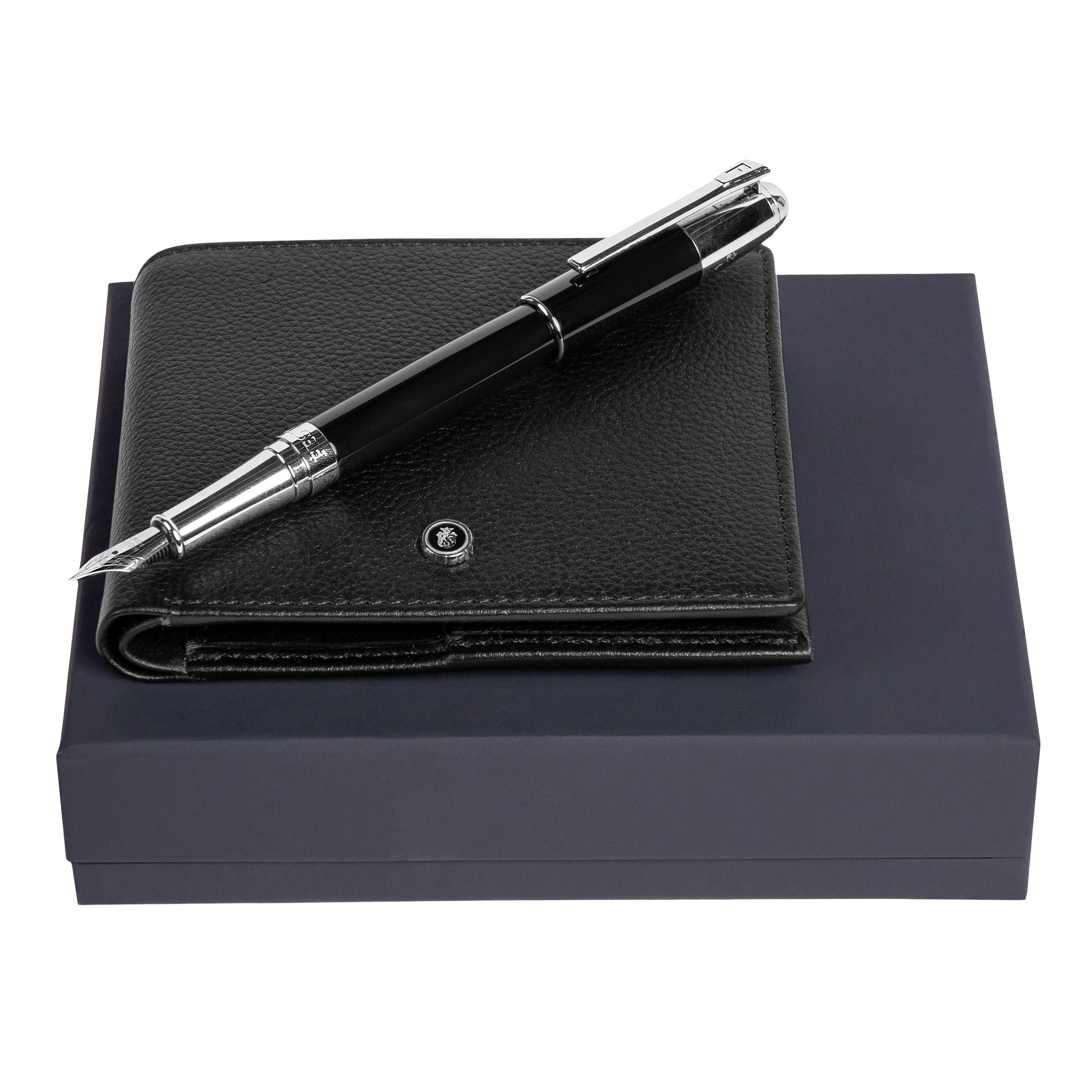 Set Festina Black (Fountain Pen & Wallet)