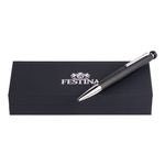 Ballpoint Pen Chronobike Classic Chrome Black