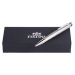 Ballpoint Pen Chronobike Classic Chrome Black