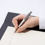 Ballpoint Pen Chronobike Classic Chrome Black