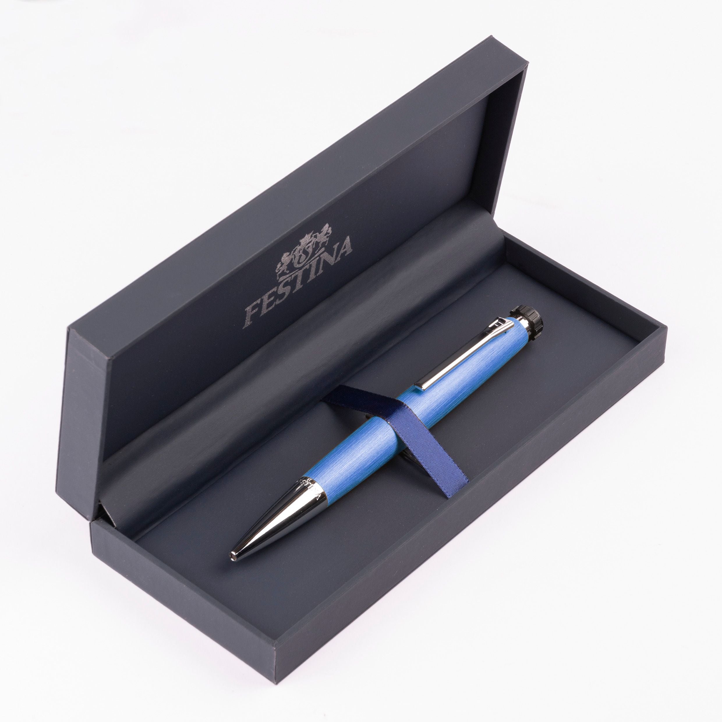 Ballpoint Pen Chronobike Rainbow Light Blue