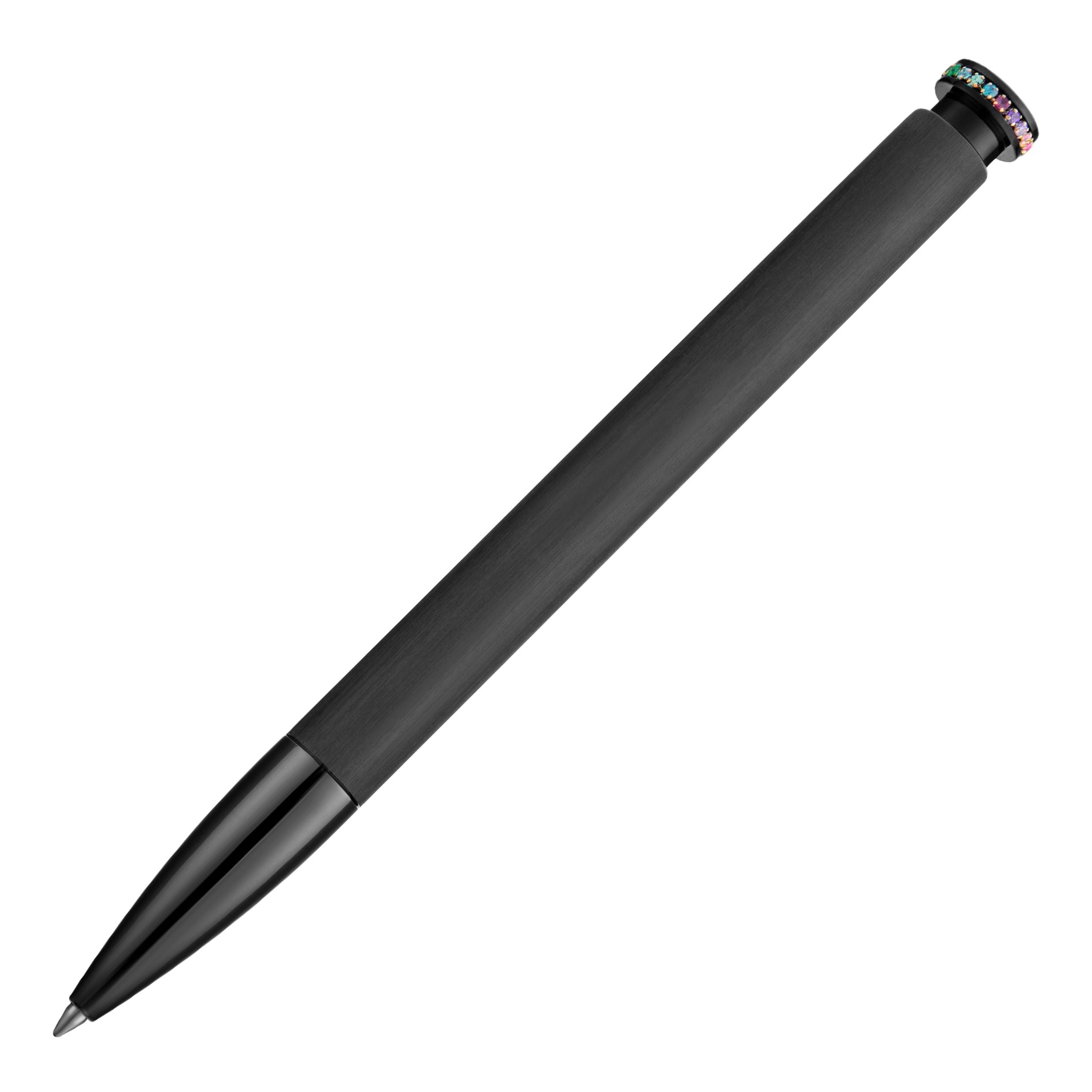Ballpoint Pen Mademoiselle Rainbow Black