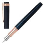 Fountain Pen Prestige Rose Gold Navy