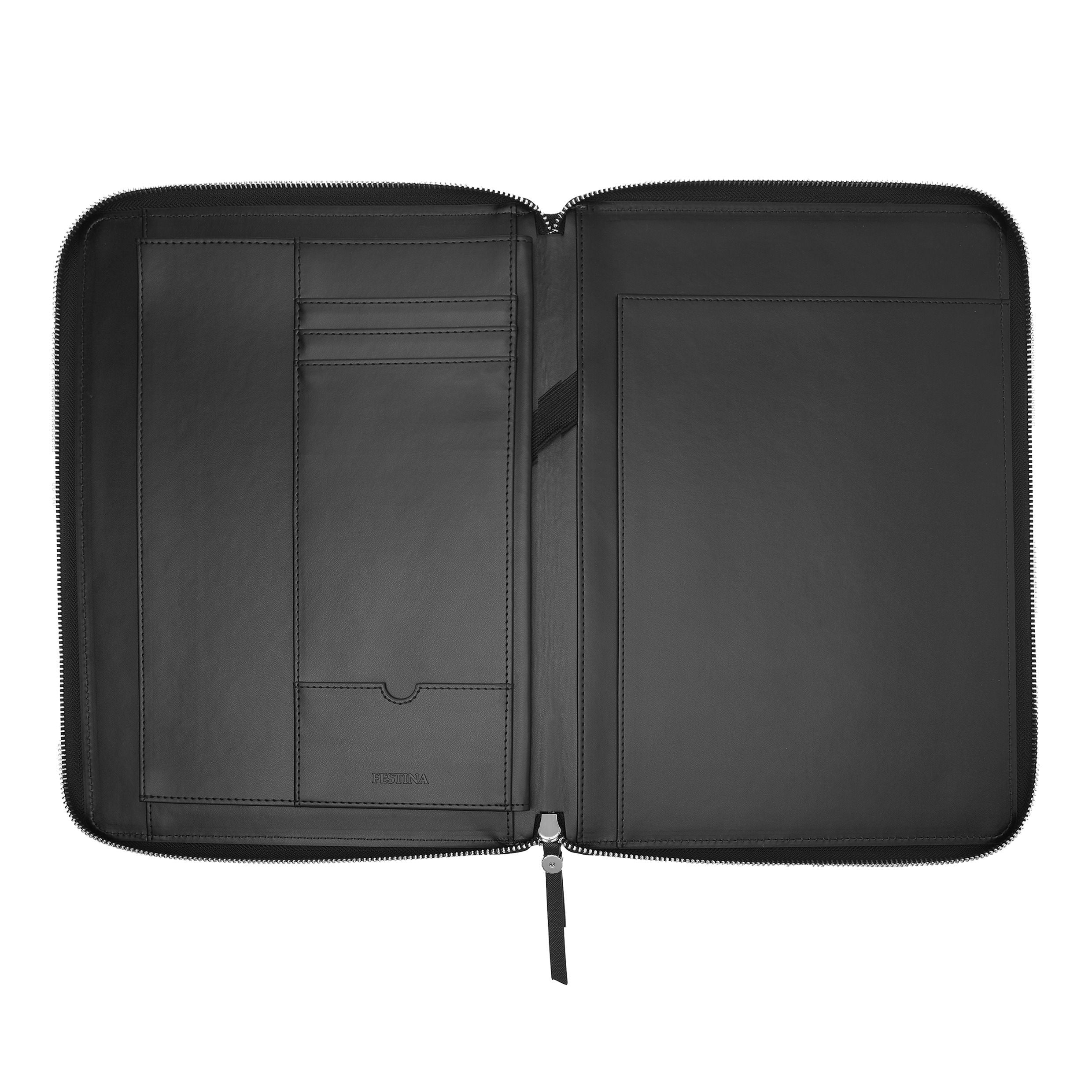 Conference Folder Zip A4 Chronobike Black