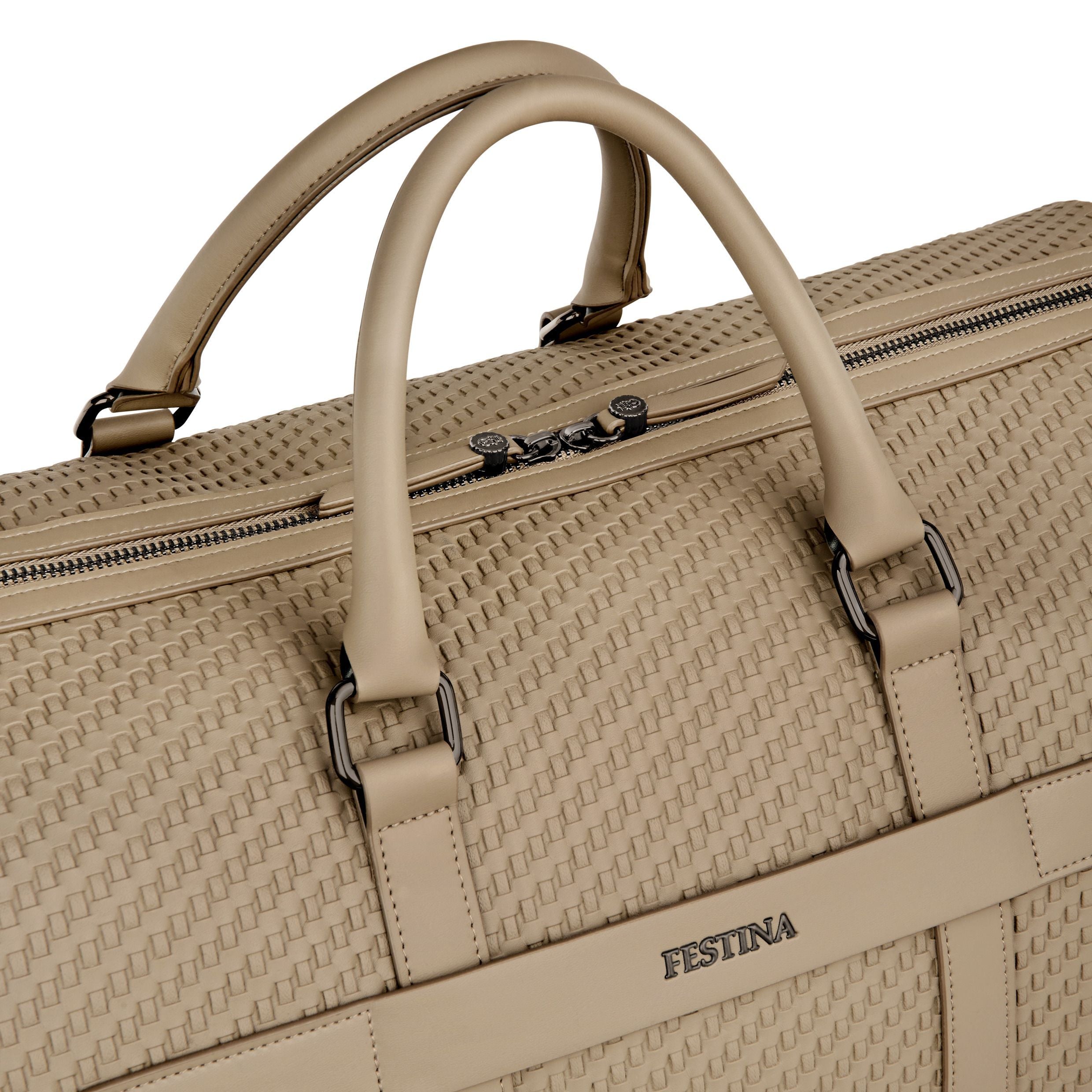 Travel Bag Interlace Black