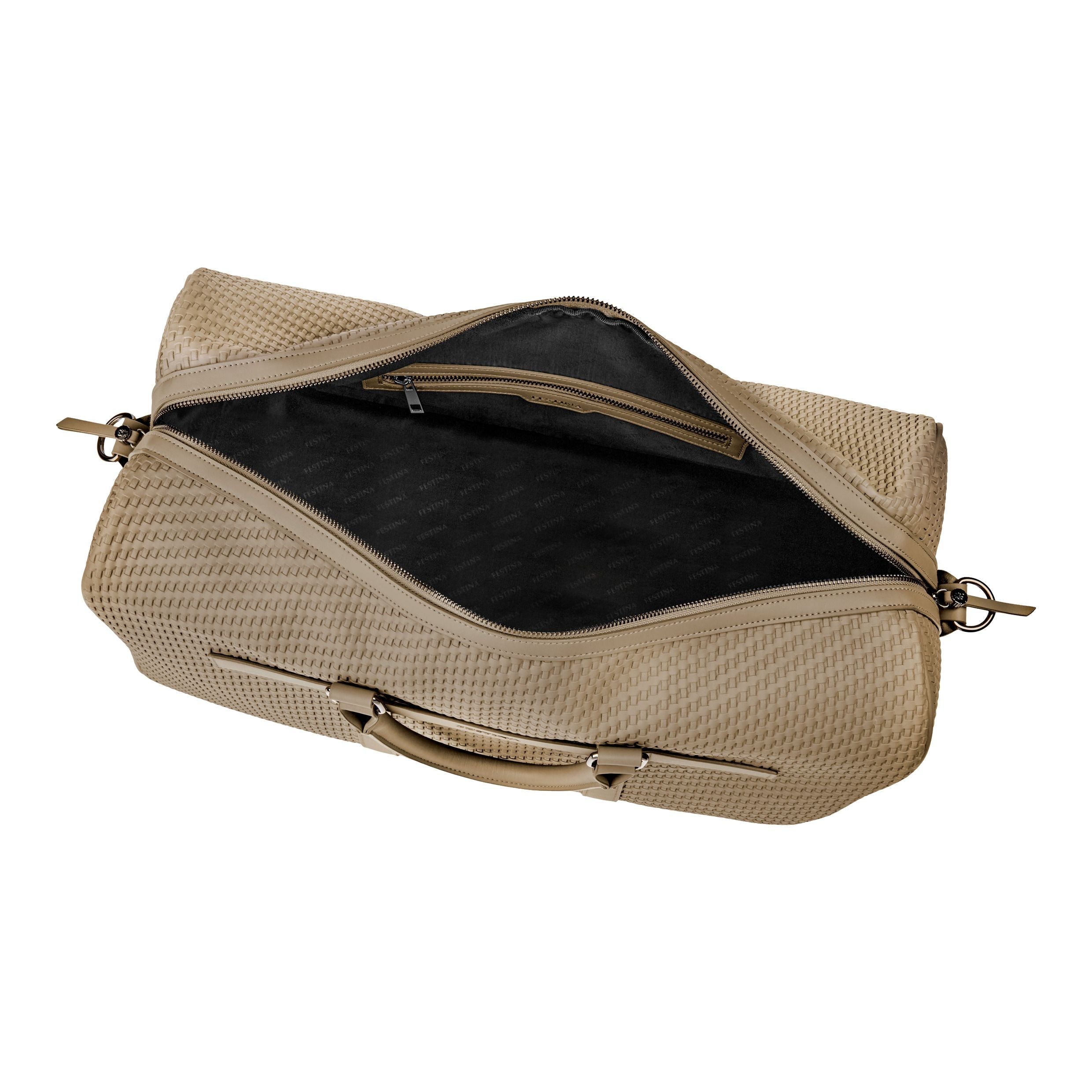 Travel Bag Interlace Black