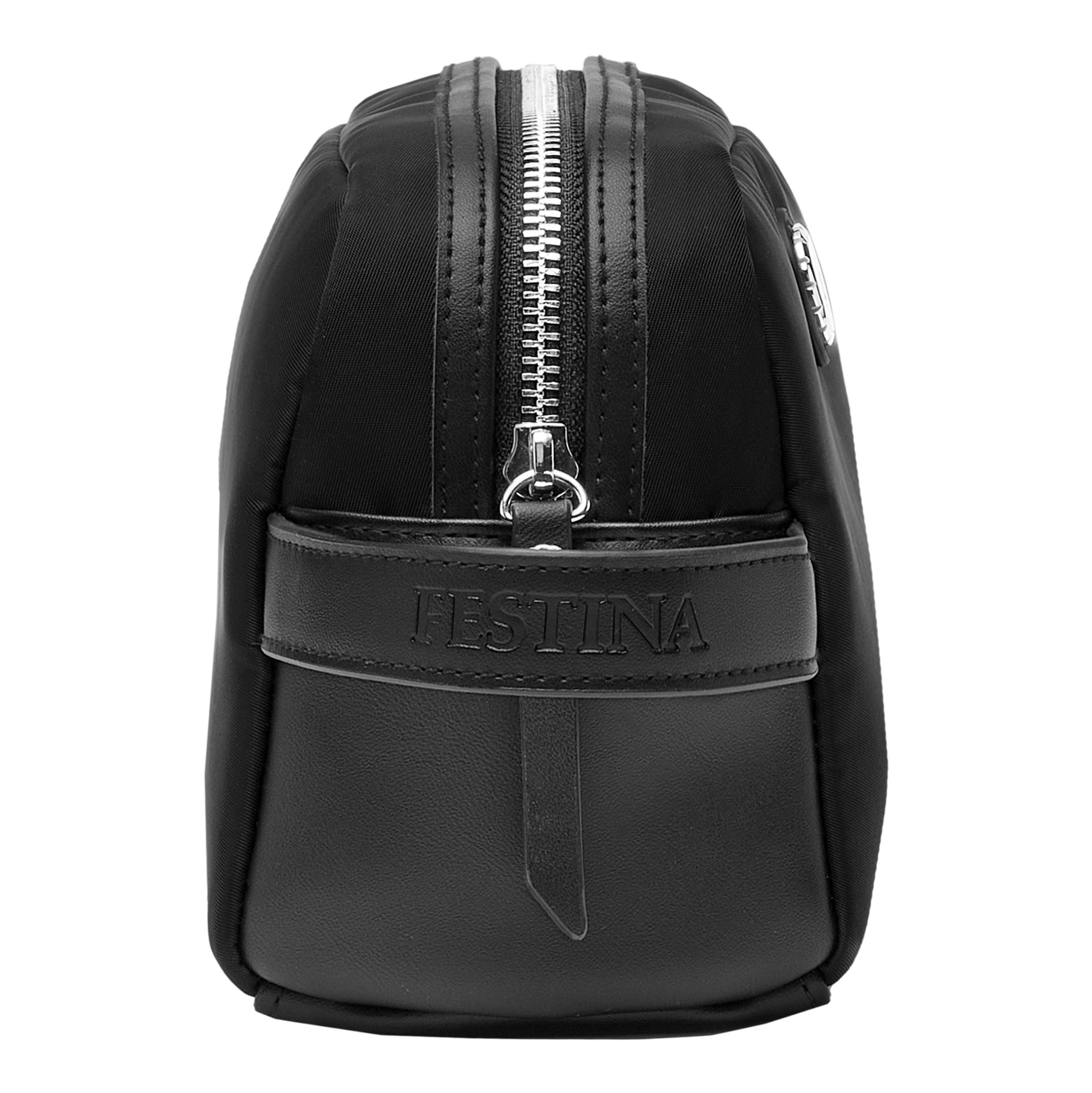 Toiletry Bag Button Black