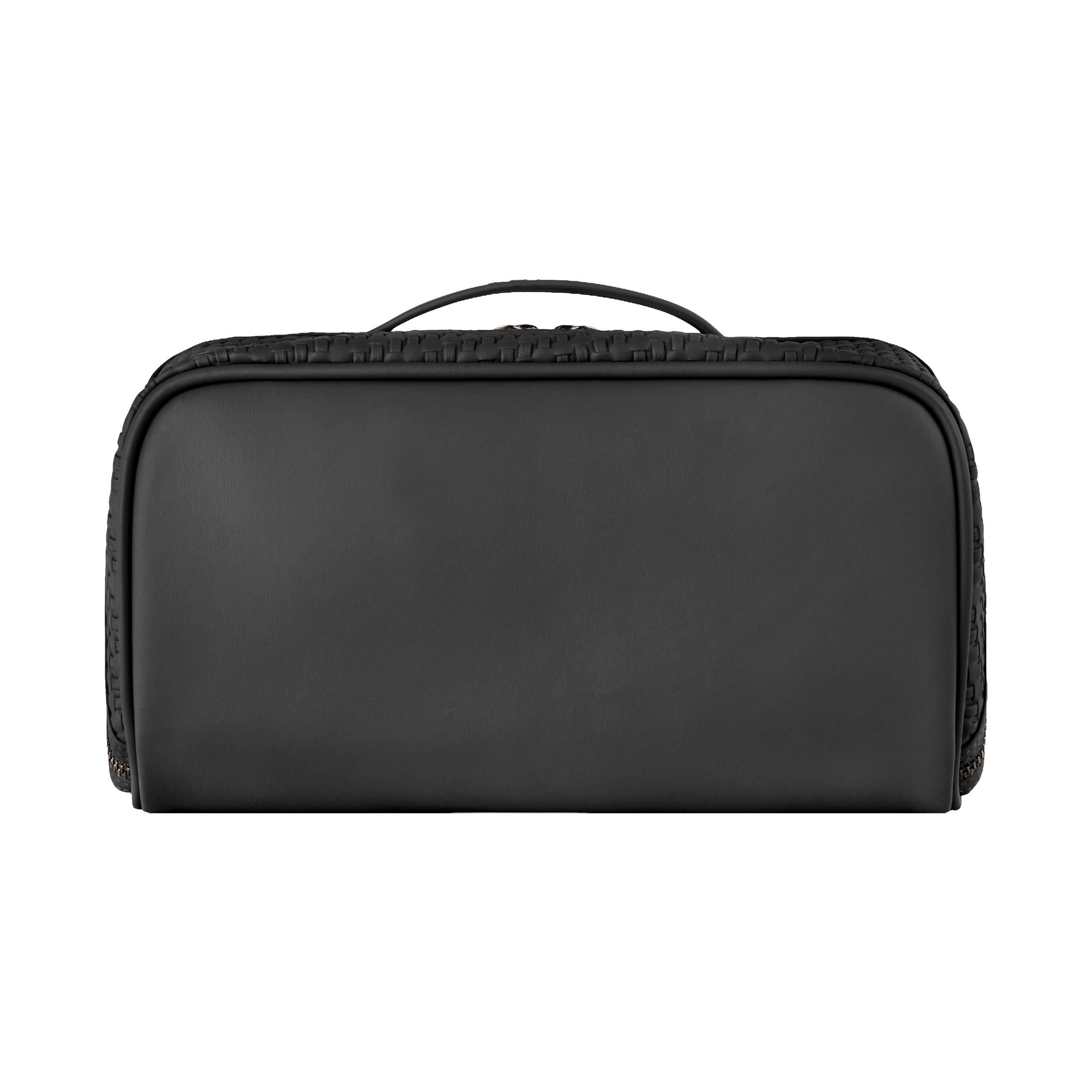 Toiletry Bag Interlace Black