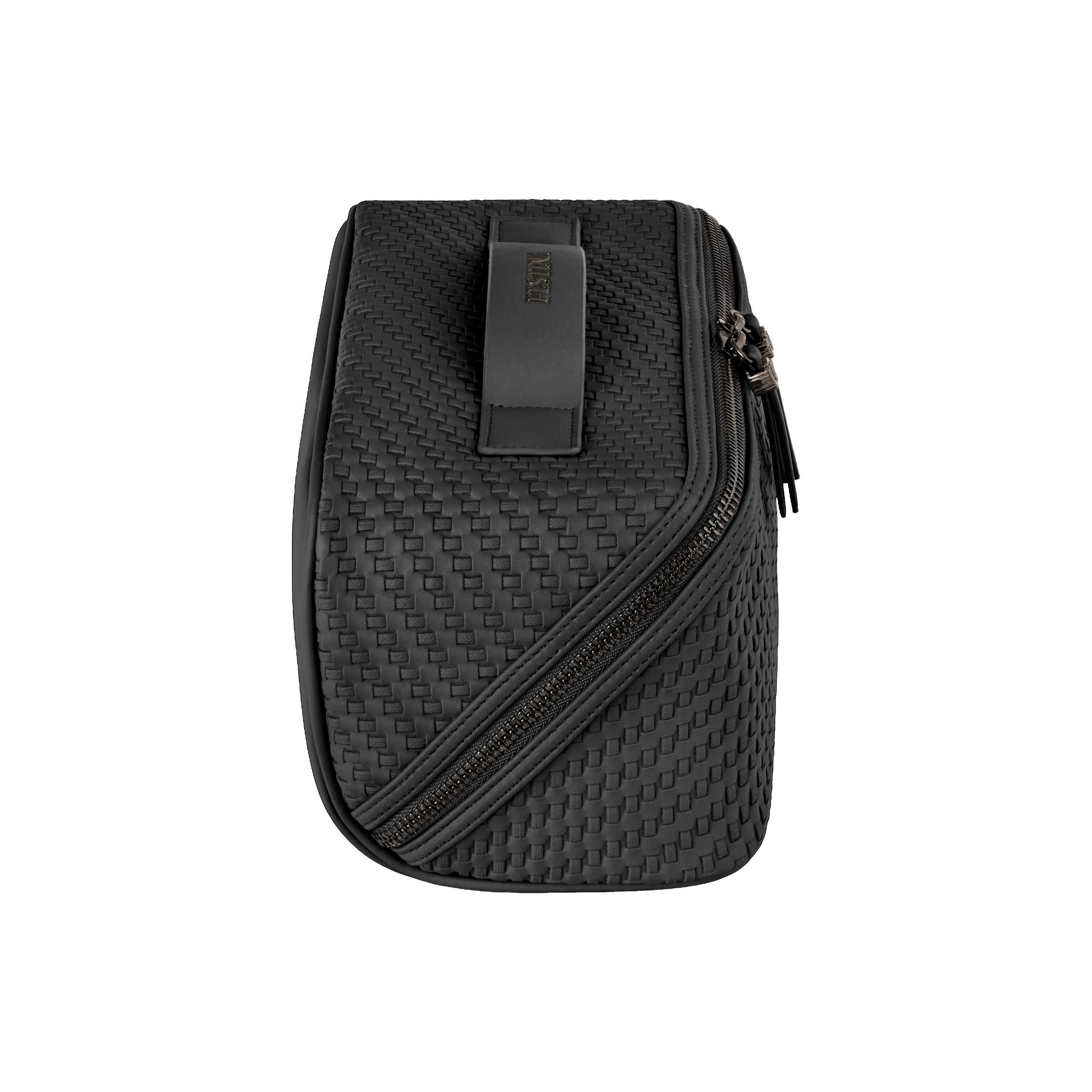 Toiletry Bag Interlace Black