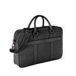 Document Bag Interlace Black