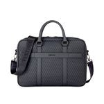 Document Bag Interlace Black