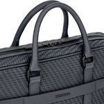 Document Bag Interlace Black