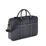 Document Bag Interlace Black