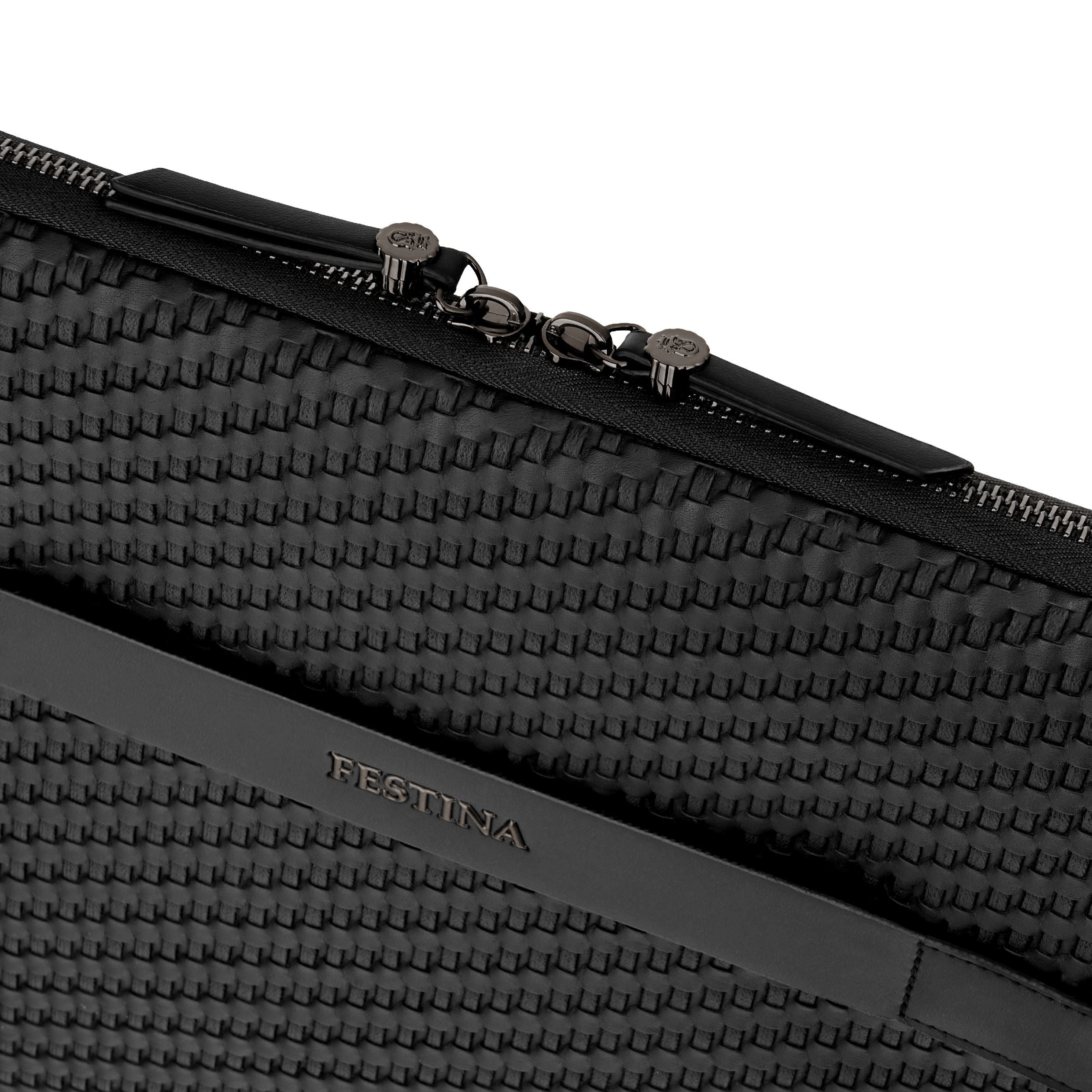 Laptop Sleeve Interlace Black