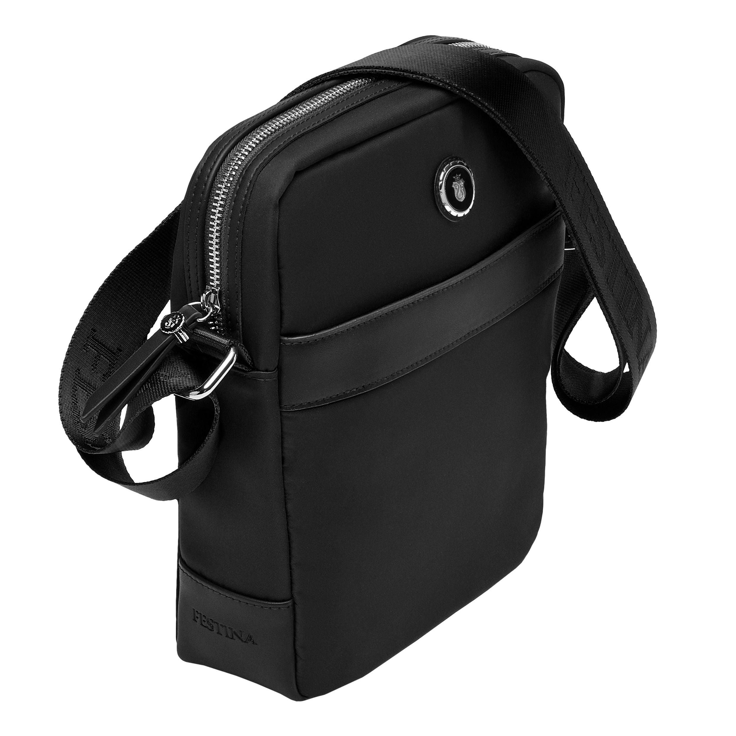 Reporter Bag Button Black