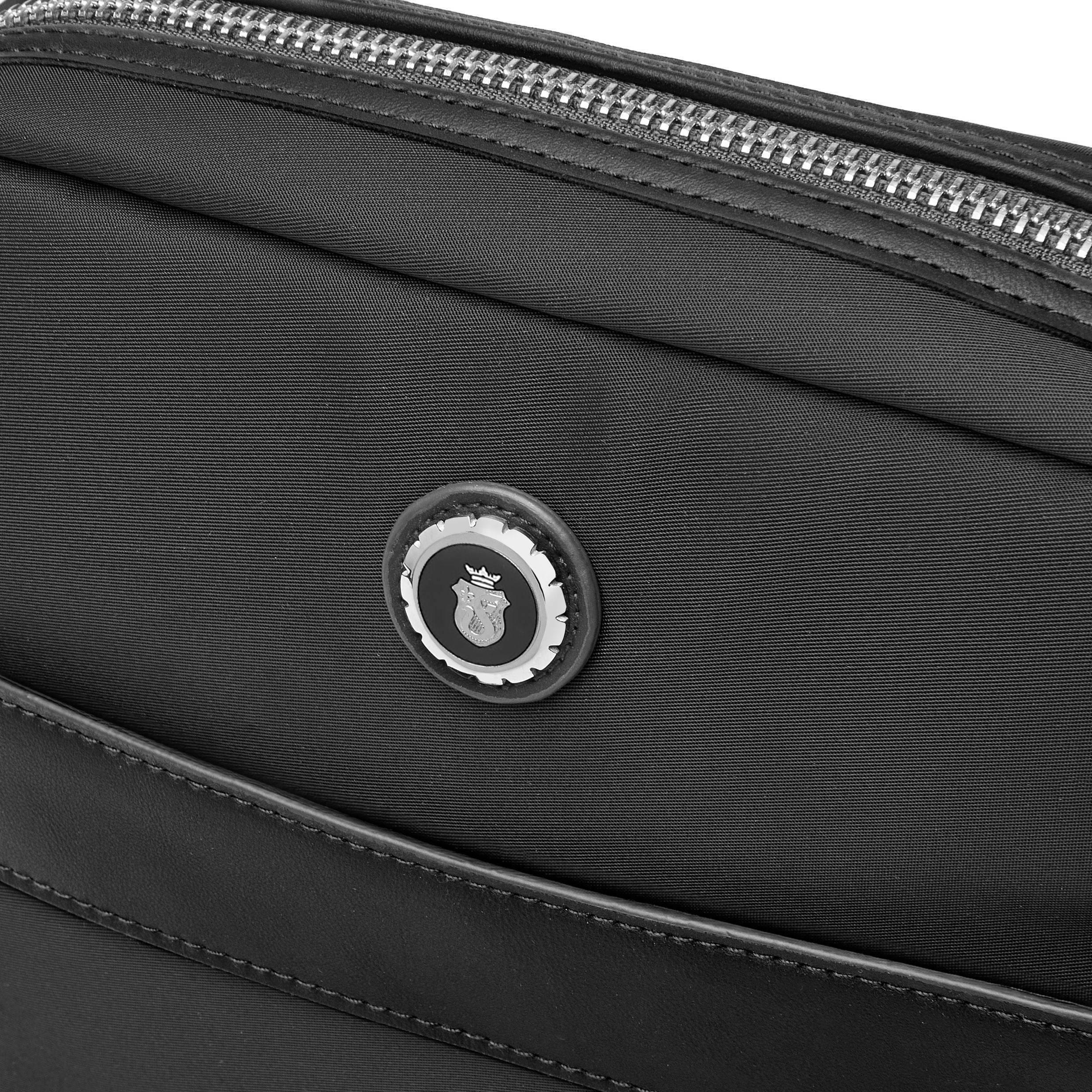 Reporter Bag Button Black