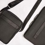 Reporter Bag Interlace Black