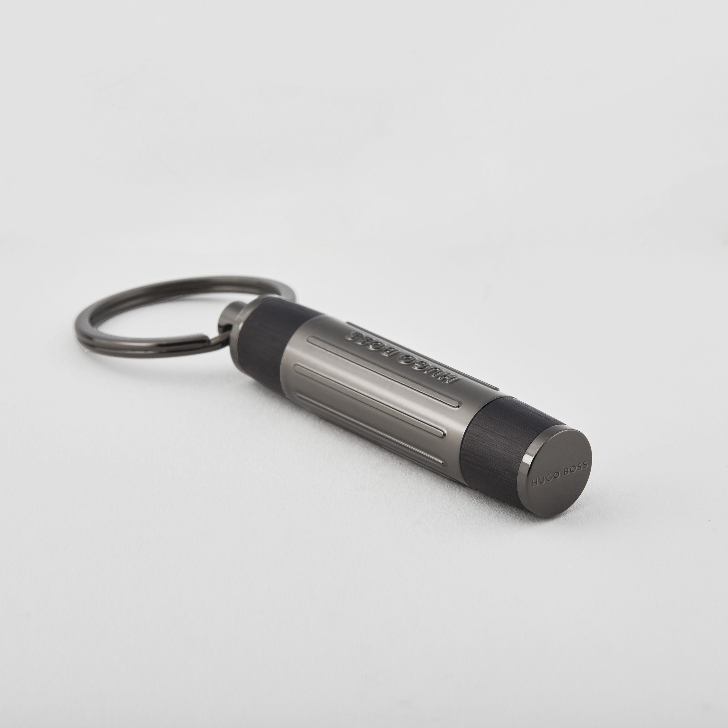 Key Ring Gear Ribs Black