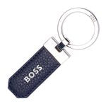 Key Ring Classic Grained Black
